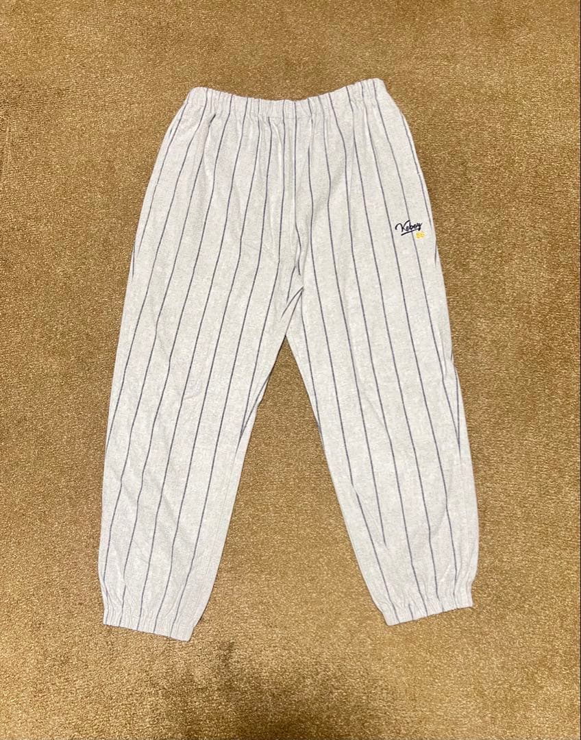 Keboz ケボズ ベースボールシャツ セットアップ XL ストライプ