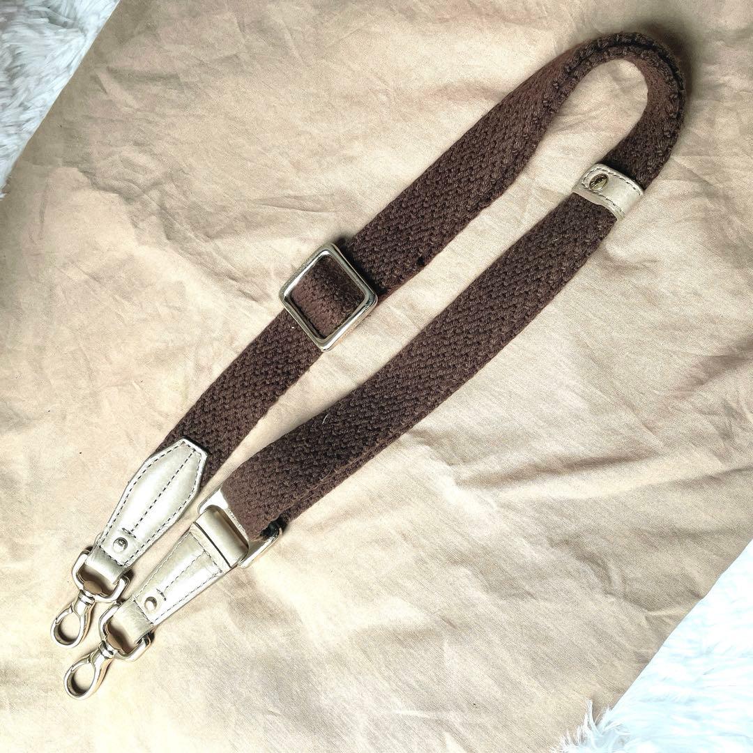 aniary ベージュ レザー 2way ショルダー付 トートバッグ 保存袋付き