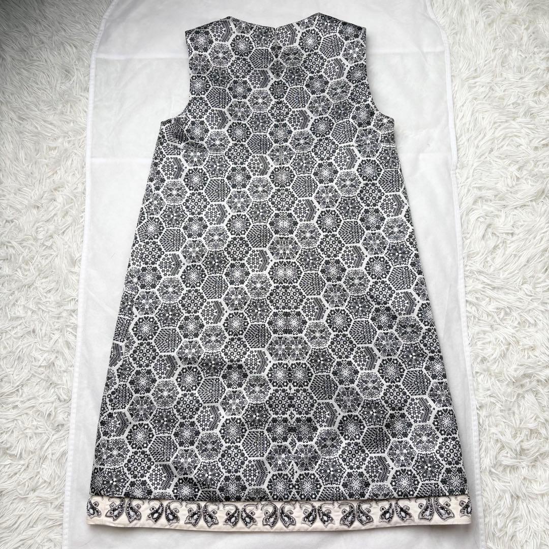 GUCCI トムフォード期 ワンピース ロング Aライン ラメ 刺繍 ビジュー