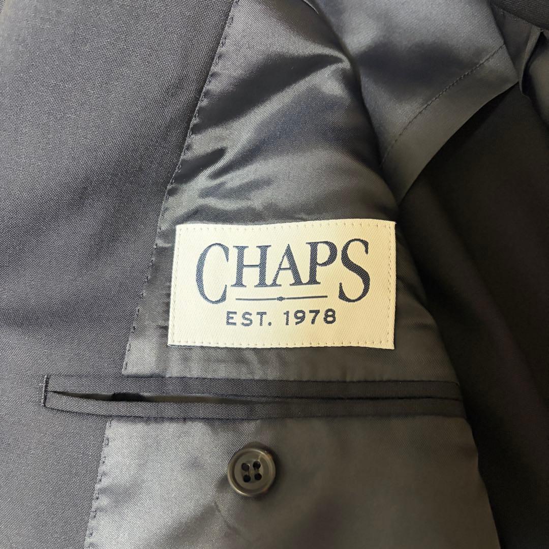 XL相当 CHAPS 金ボタン 紺ブレ テーラードジャケット