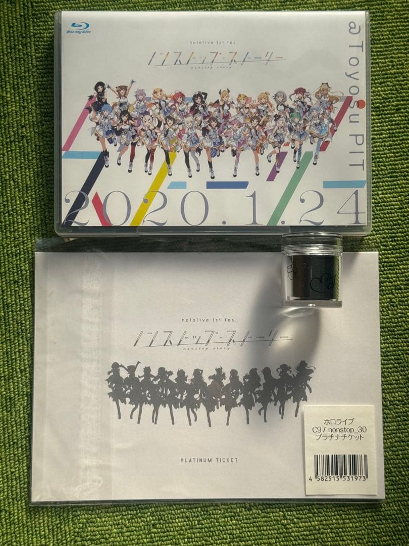 希少 ホロライブ hololive 1st fes. 銀テープ Blu-ray