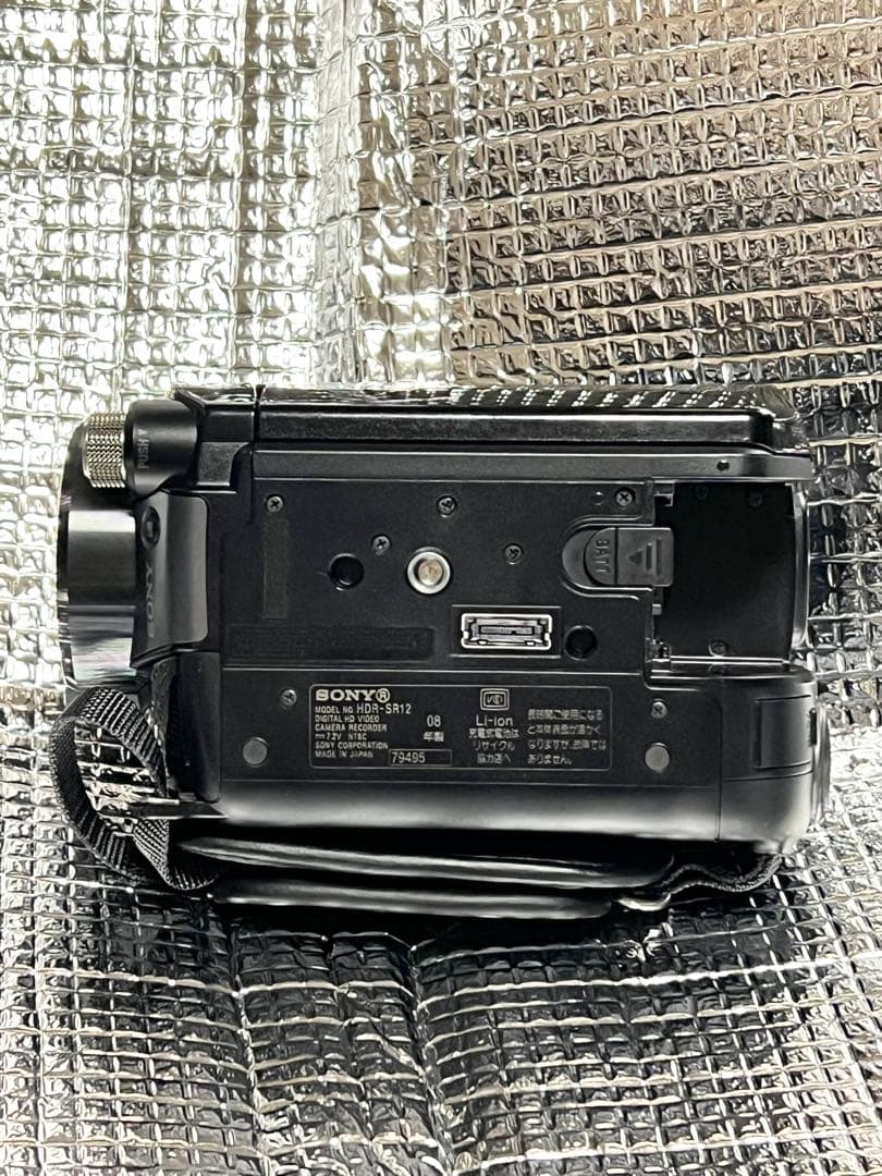 SONY HDR-SR12 HANDYCAM フルHD HDD 120GB内蔵