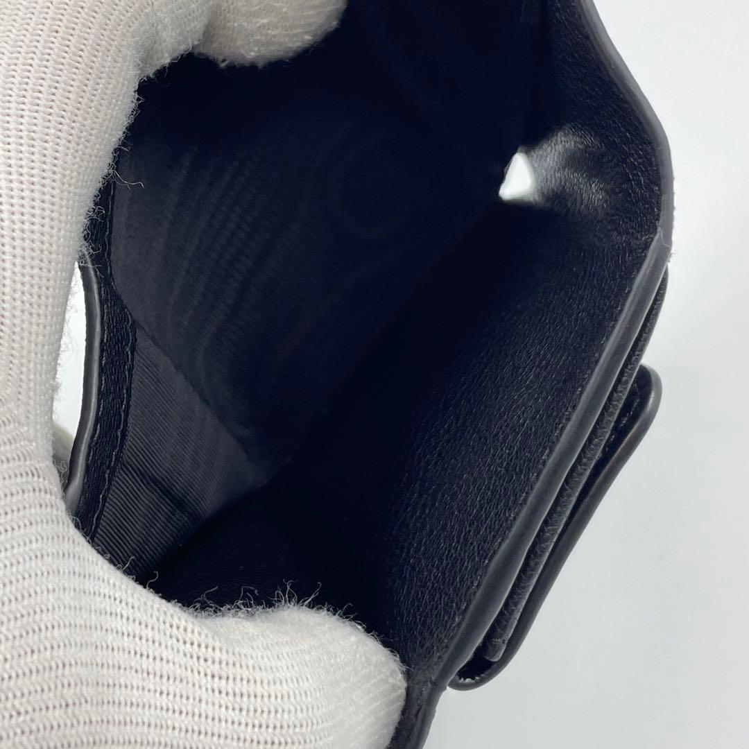 極美品✨　Maison Margiela 財布　小銭入れ　レザー　黒