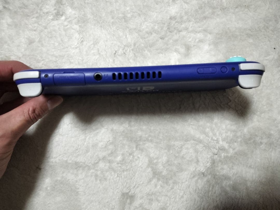 動作品Nintendo Switch Lite ブルー 本体良品肉球カバー