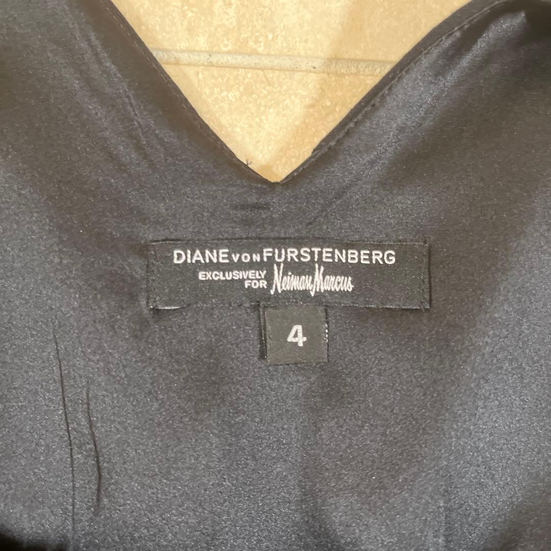 【新品】DIANE von FURSTENBERG ダイアン　ブラックワンピース