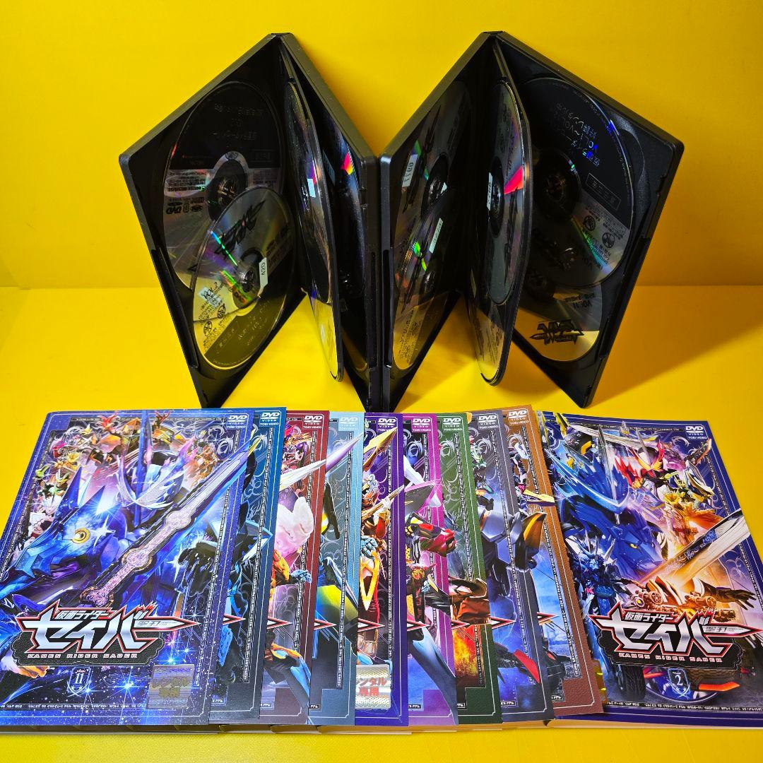 新品ケース交換済み　仮面ライダーセイバー DVD 全12巻 全巻セット