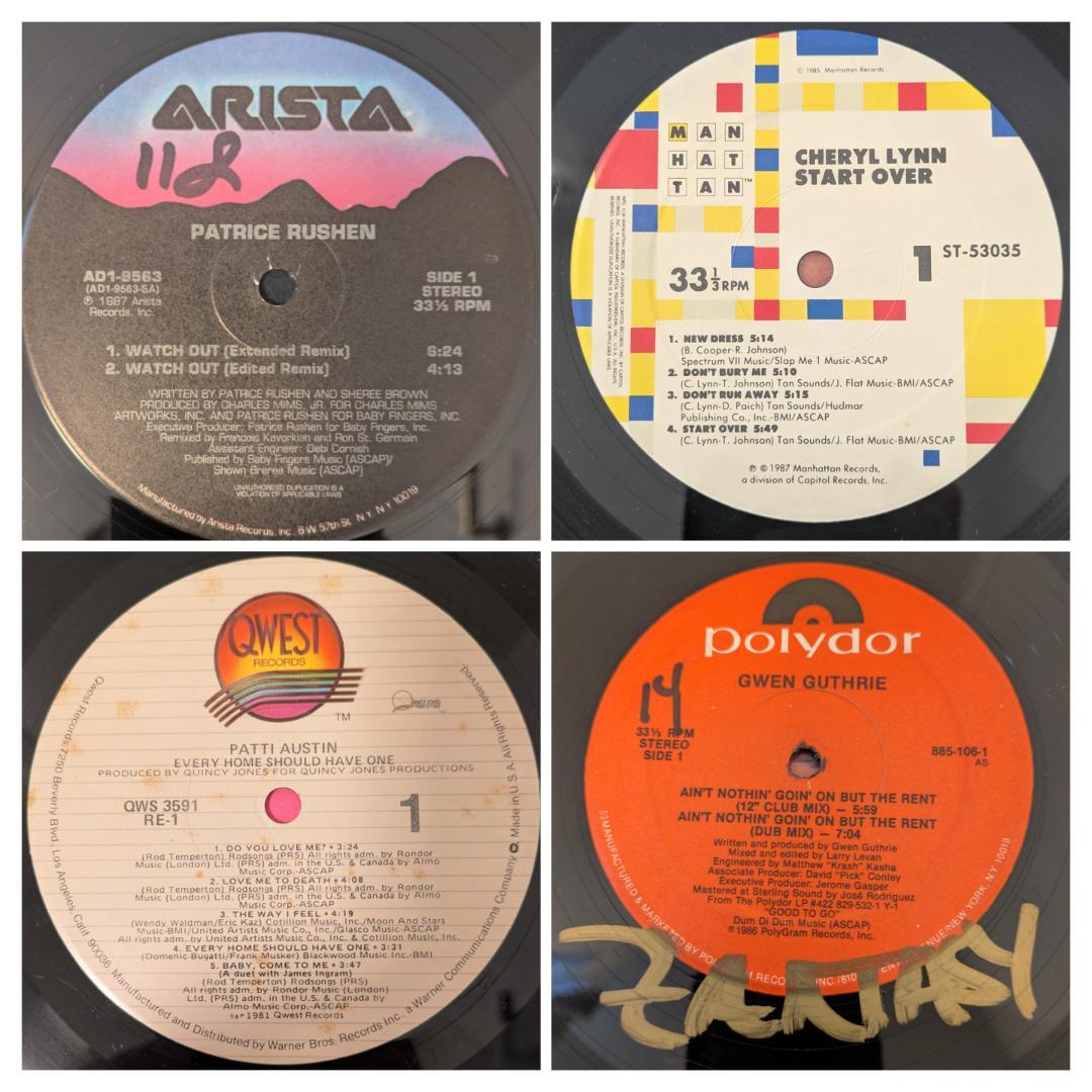 【レコードまとめ売り】洋楽レコード4枚セット