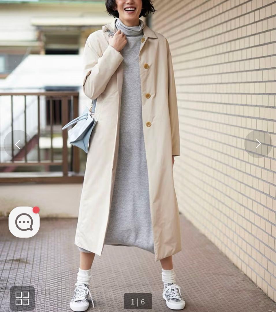 美品　DoCLASSE マジカルサーモ・リバートレンチコート　サイズXLXXL