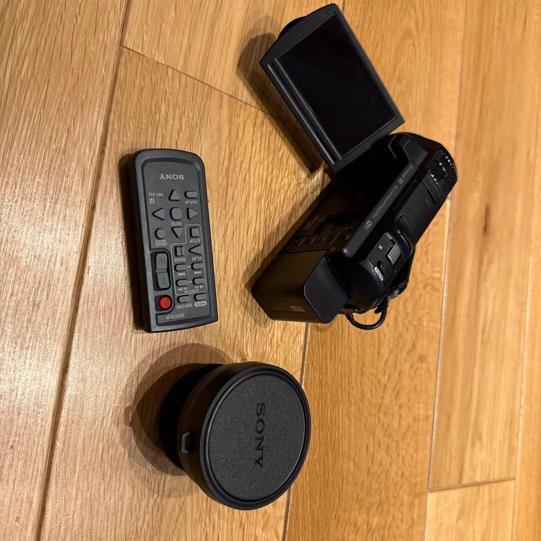 sony HDR-PJ800 テレコンバージョンレンズ付き