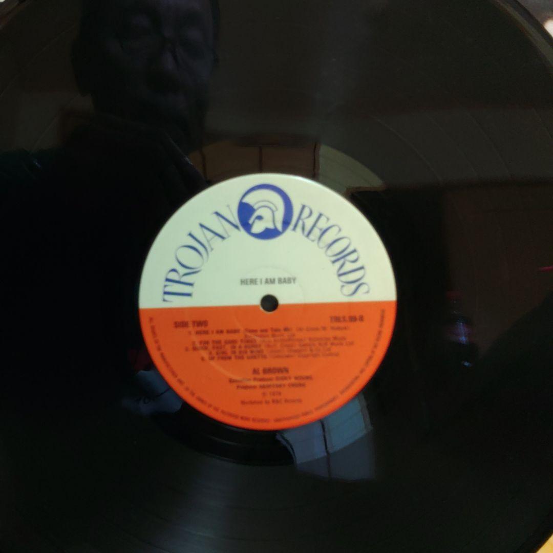 洋楽 here i am baby/al brown