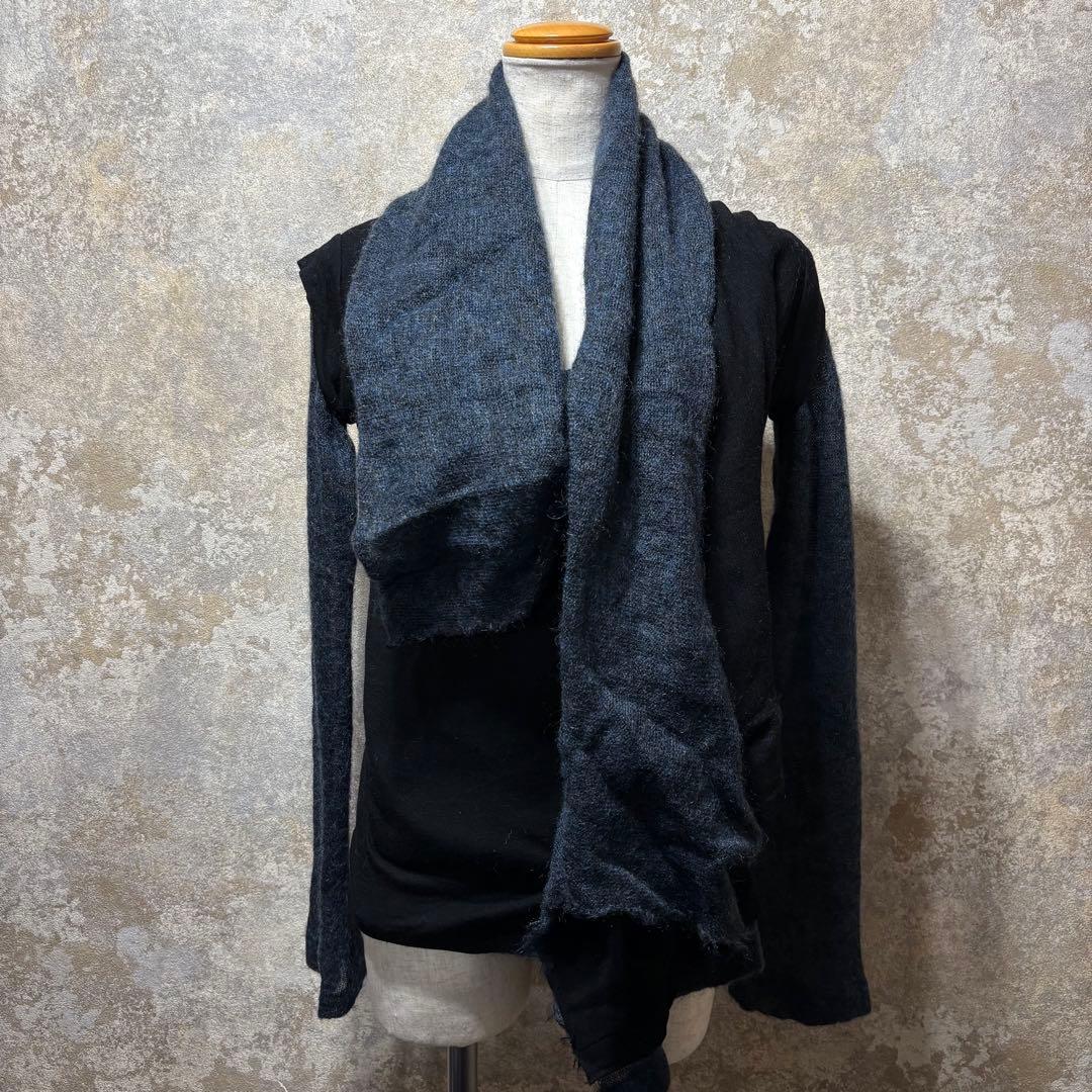 Yohji Yamamoto ヨウジヤマモト ニット カーディガン 変形