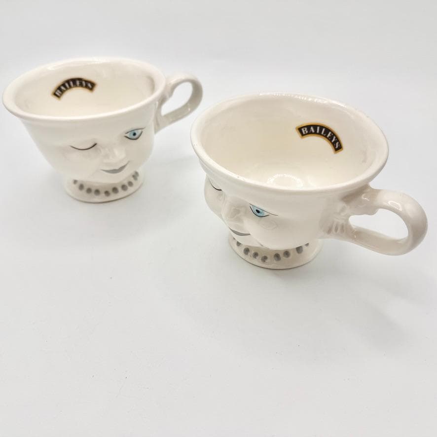 BAILEYS フェイスカップ ヘレンハント 2つセット ペア ベイリーズ 陶器