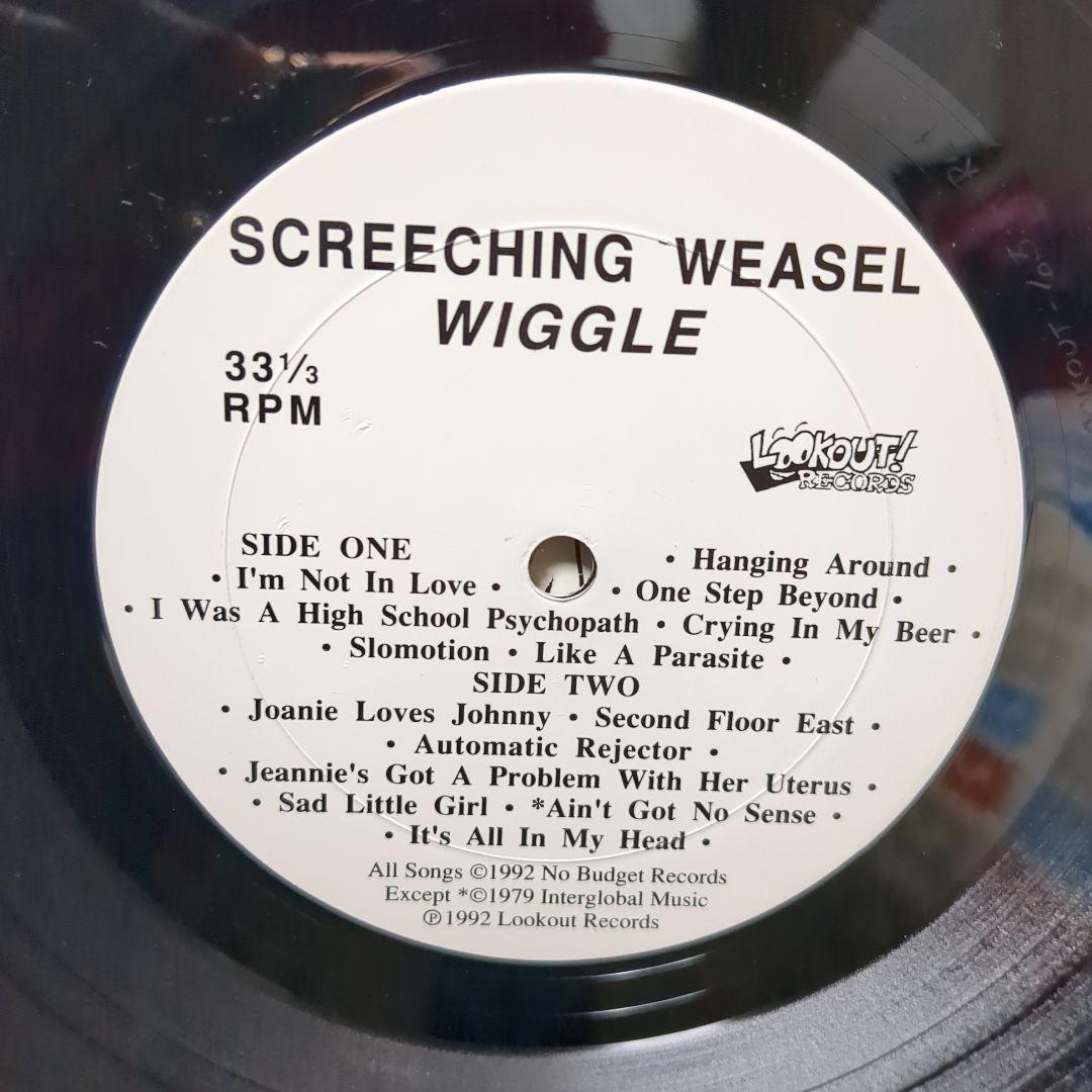 Screeching Weasel 「Wiggle 」レコード