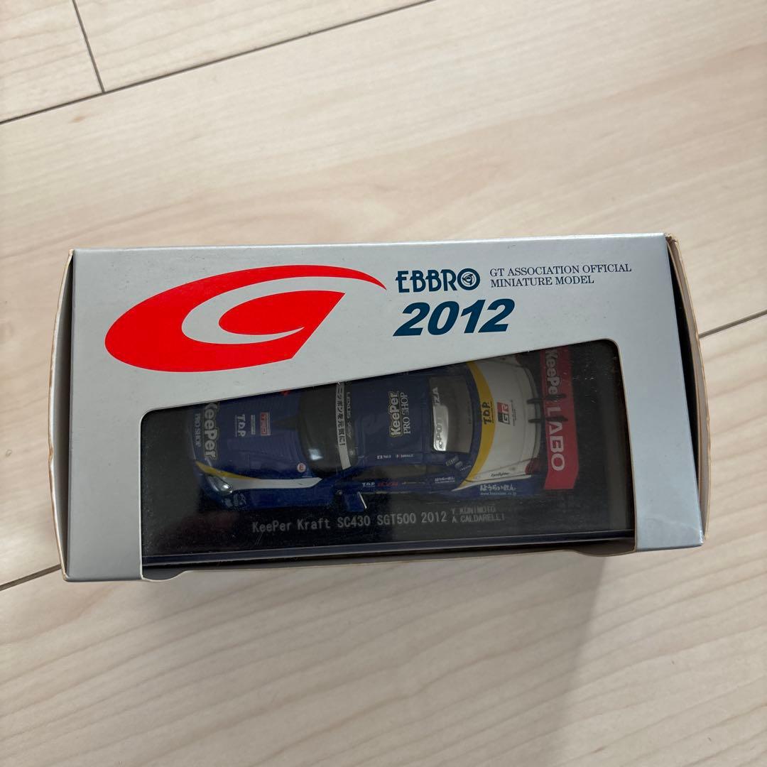 EBBRO 1/43 KeePer SUPER GT500 2012 ミニカー
