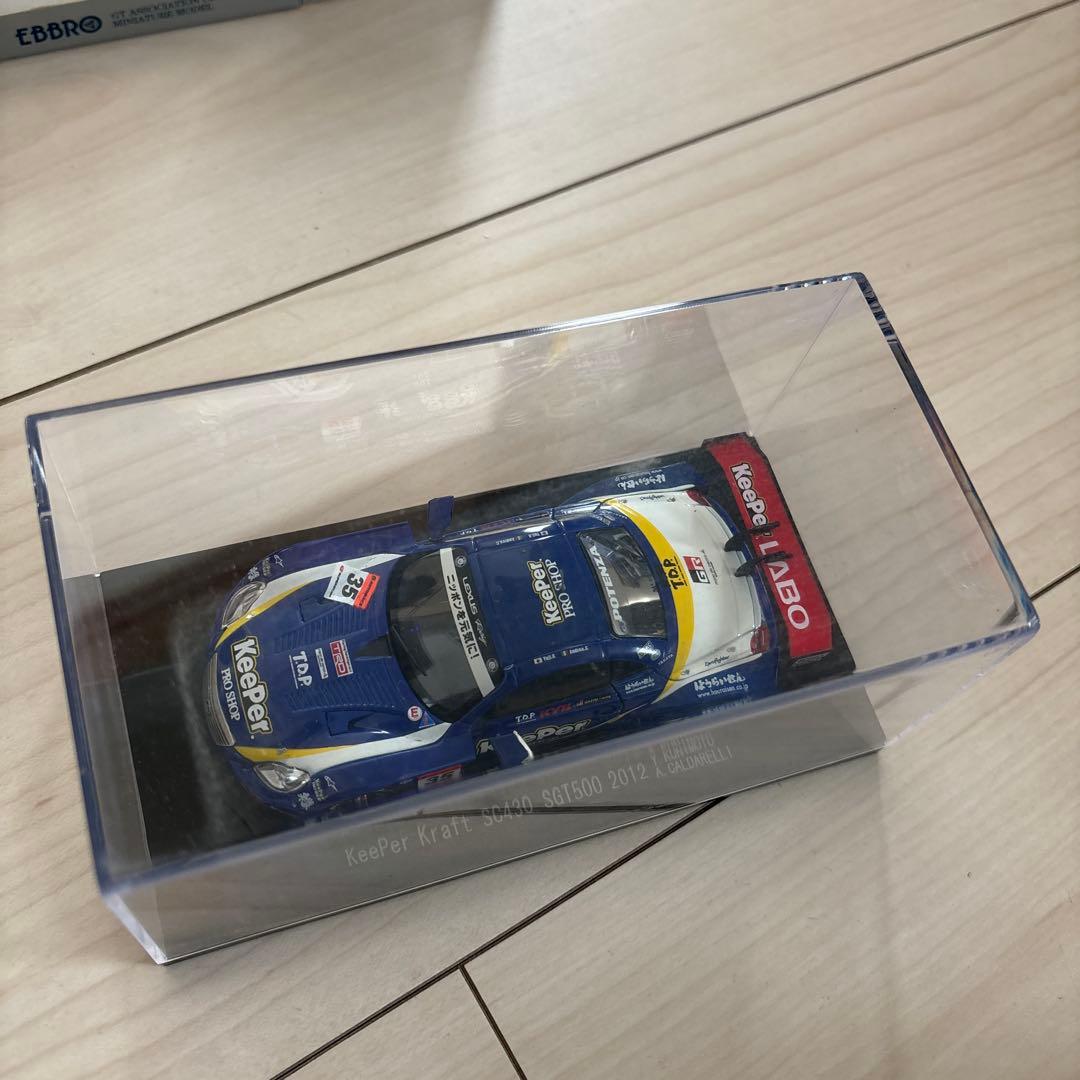 EBBRO 1/43 KeePer SUPER GT500 2012 ミニカー