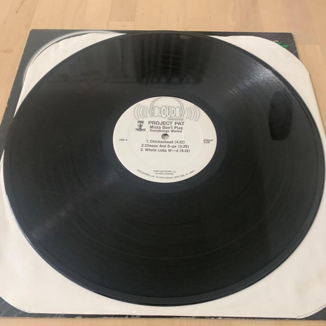 洋楽 PROJECT PAT Mista Don't Play LP g-rap