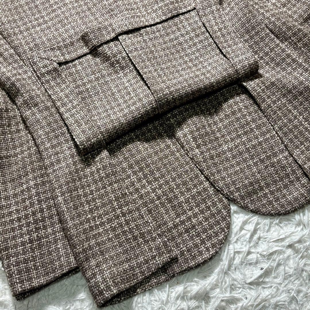 SARTORIA DEL GROGSO カノニコ　テーラードジャケット　シルク混