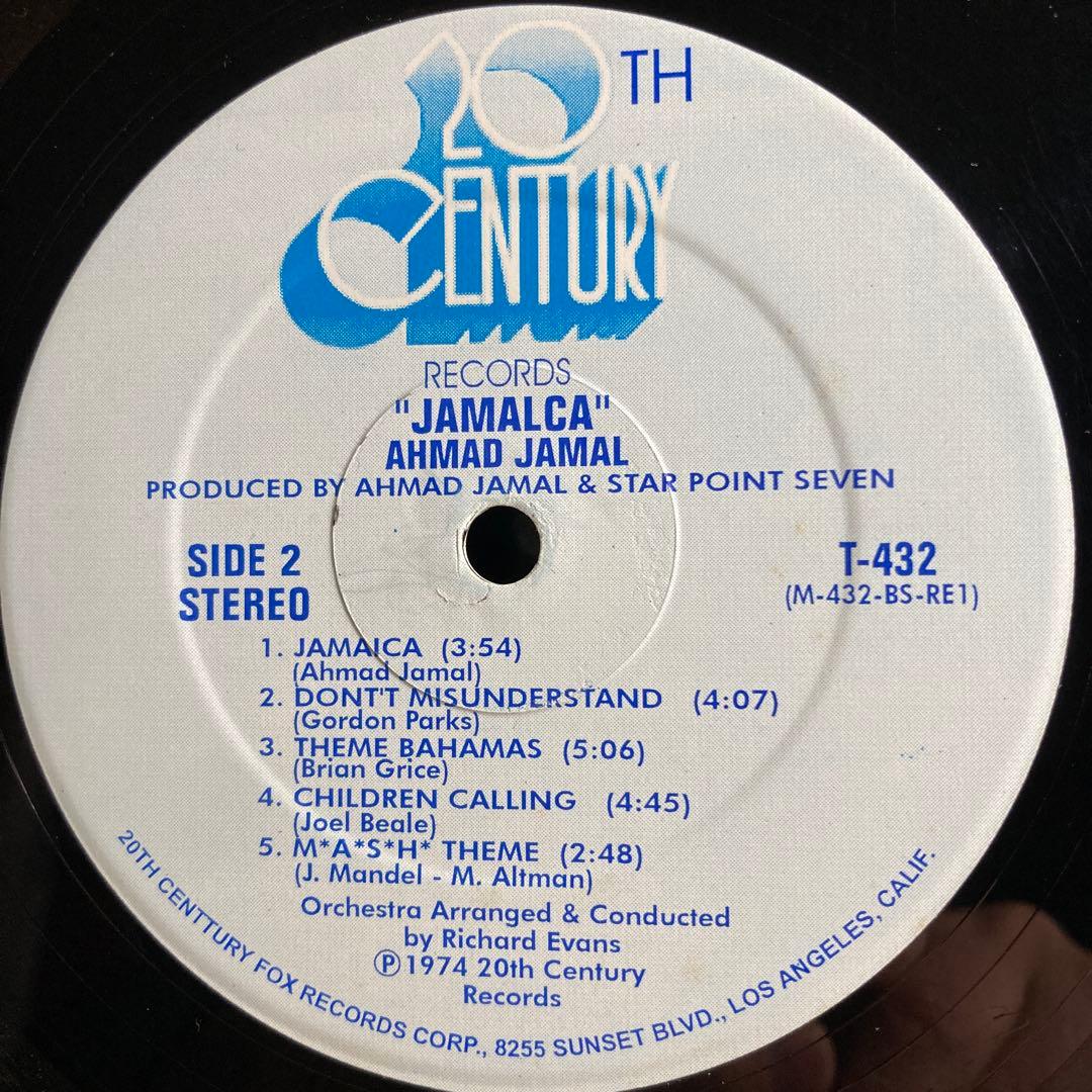 洋楽 Ahmad Jamal / Jamalca