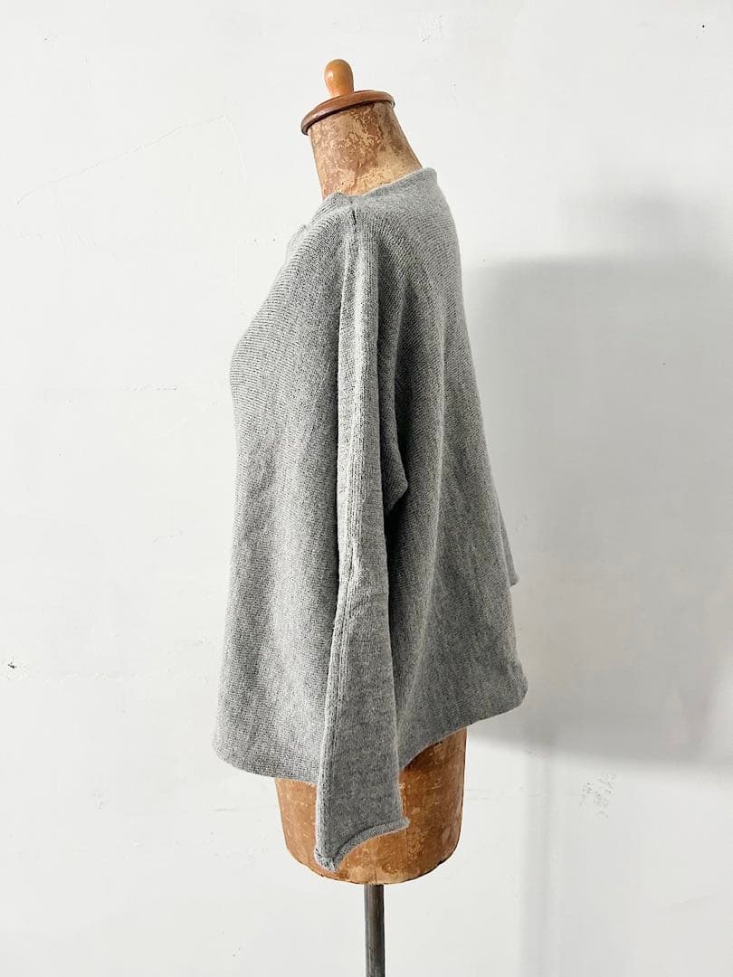 【美品】Veritecoeur　アルパカシルク　ニットカーディガン