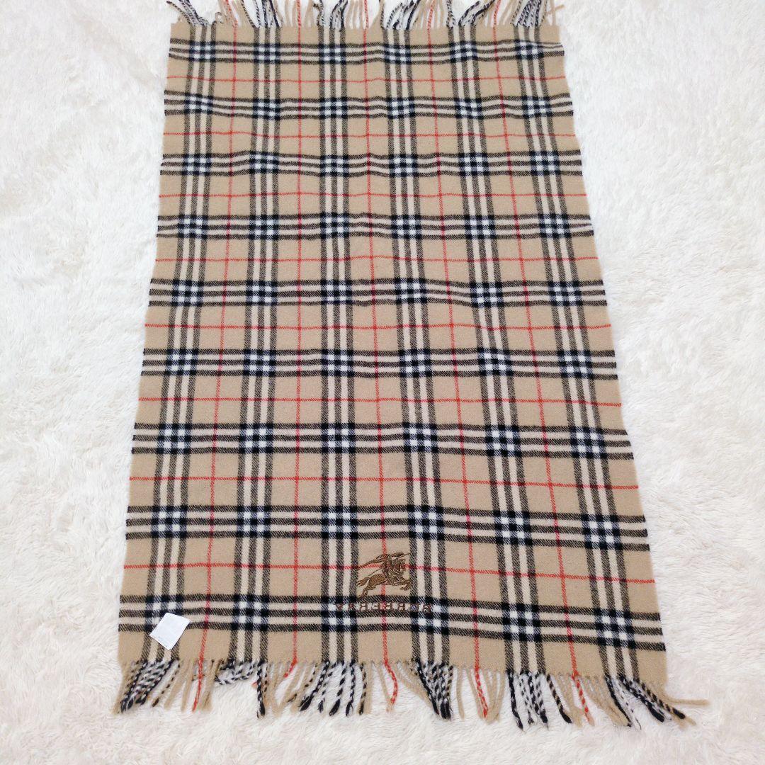 BURBERRY バーバリー ストール マフラー 膝掛け 大判 ノバチェック