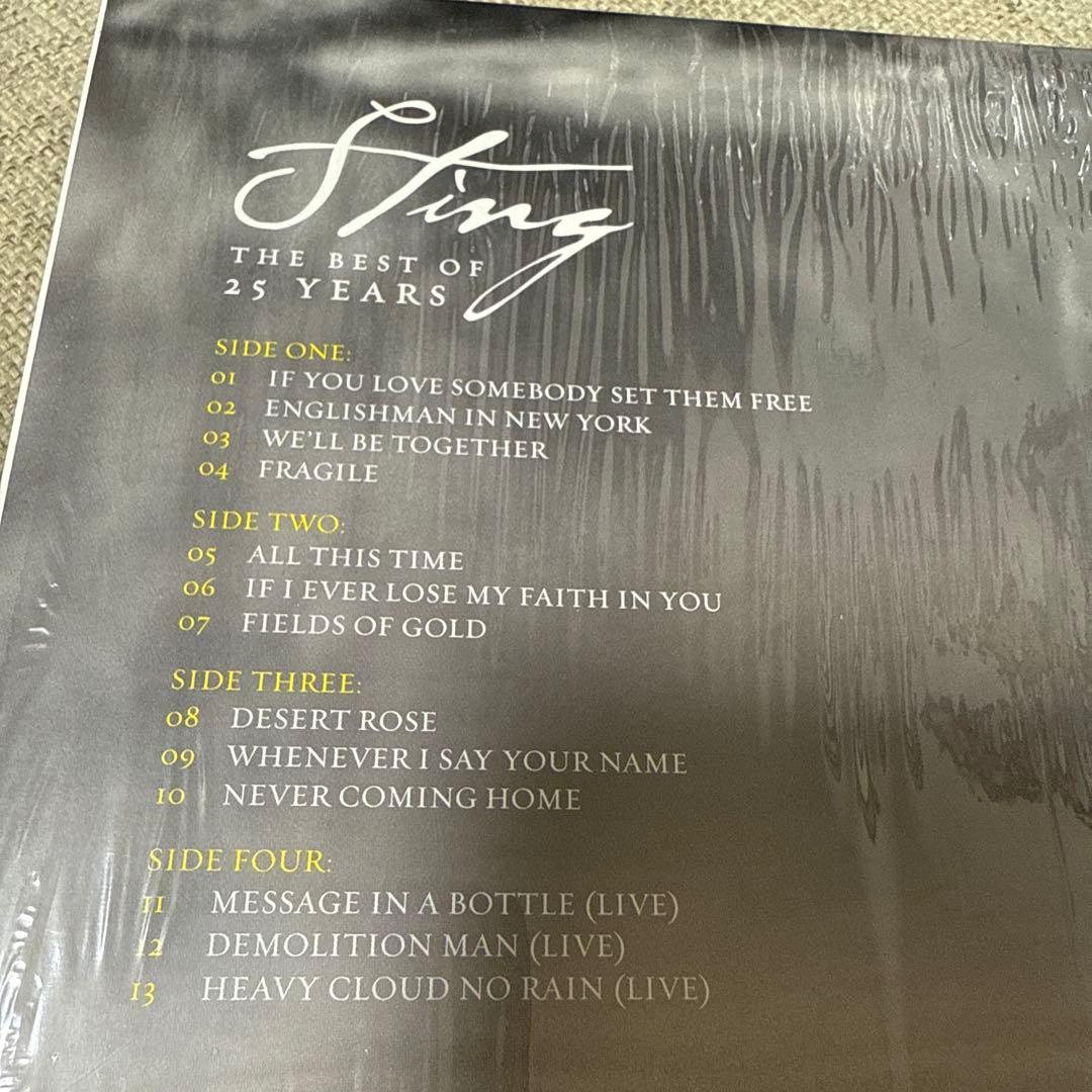 BEST OF 25 YEARS STING スティング