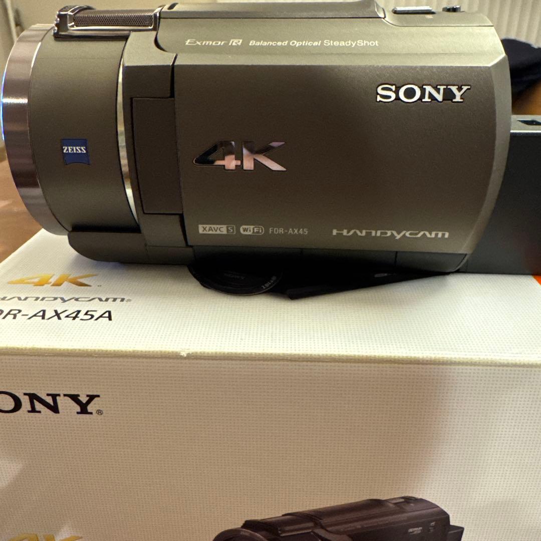 ビデオカメラ SONY 4K handy cam