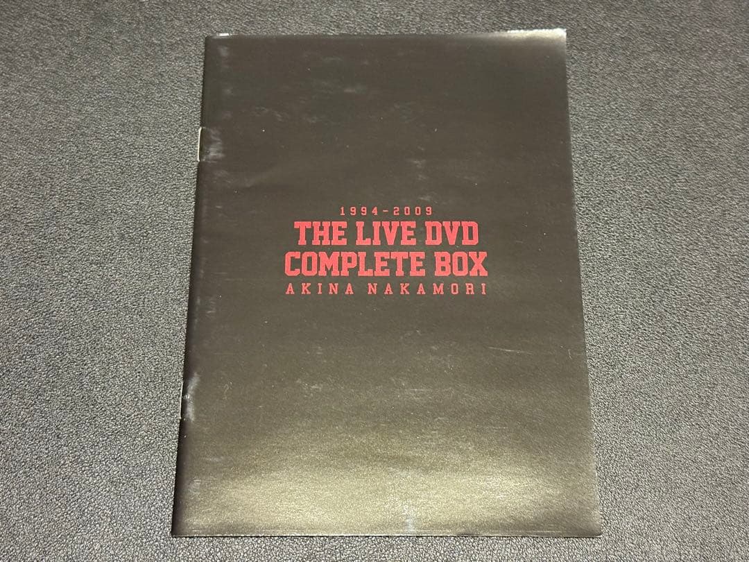 ミュージック AKINA NAKAMORI THE LIVE DVD COMPLETE BOX
