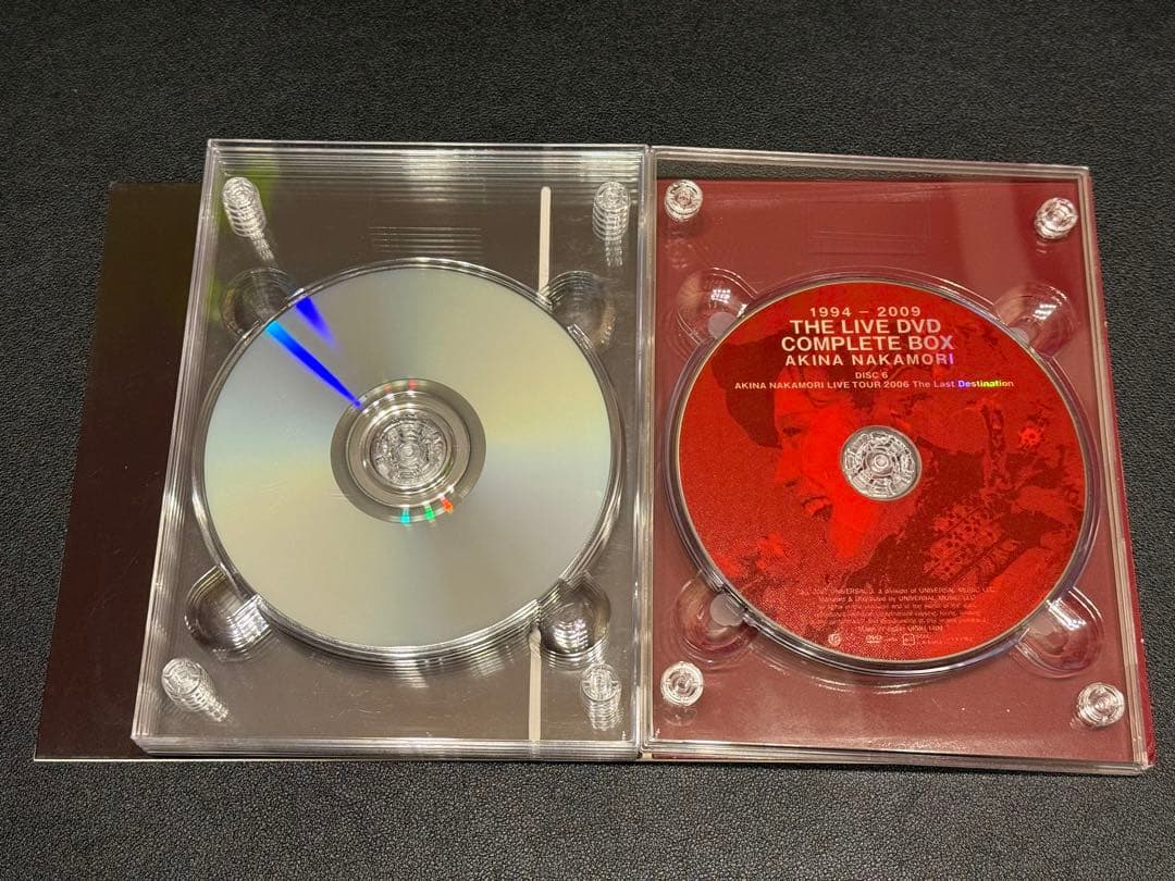 ミュージック AKINA NAKAMORI THE LIVE DVD COMPLETE BOX