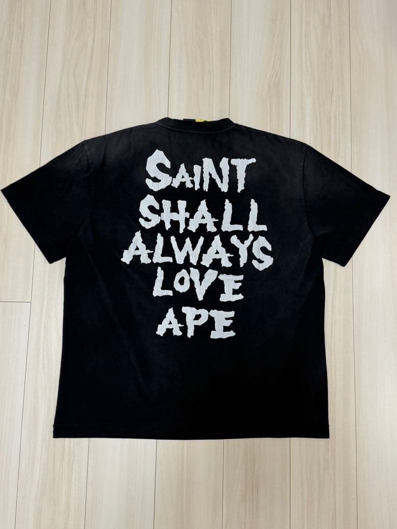 SAINT Mxxxxxx A BATHING APE Tシャツ Mサイズ