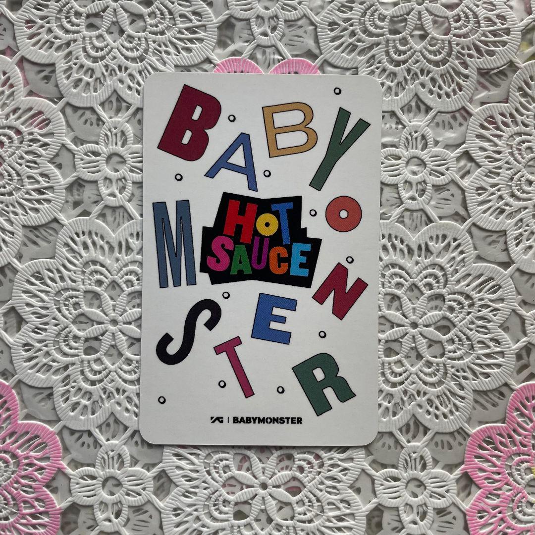 BABYMONSTER HOT SAUCE サノク ベビモン アヒョン トレカ