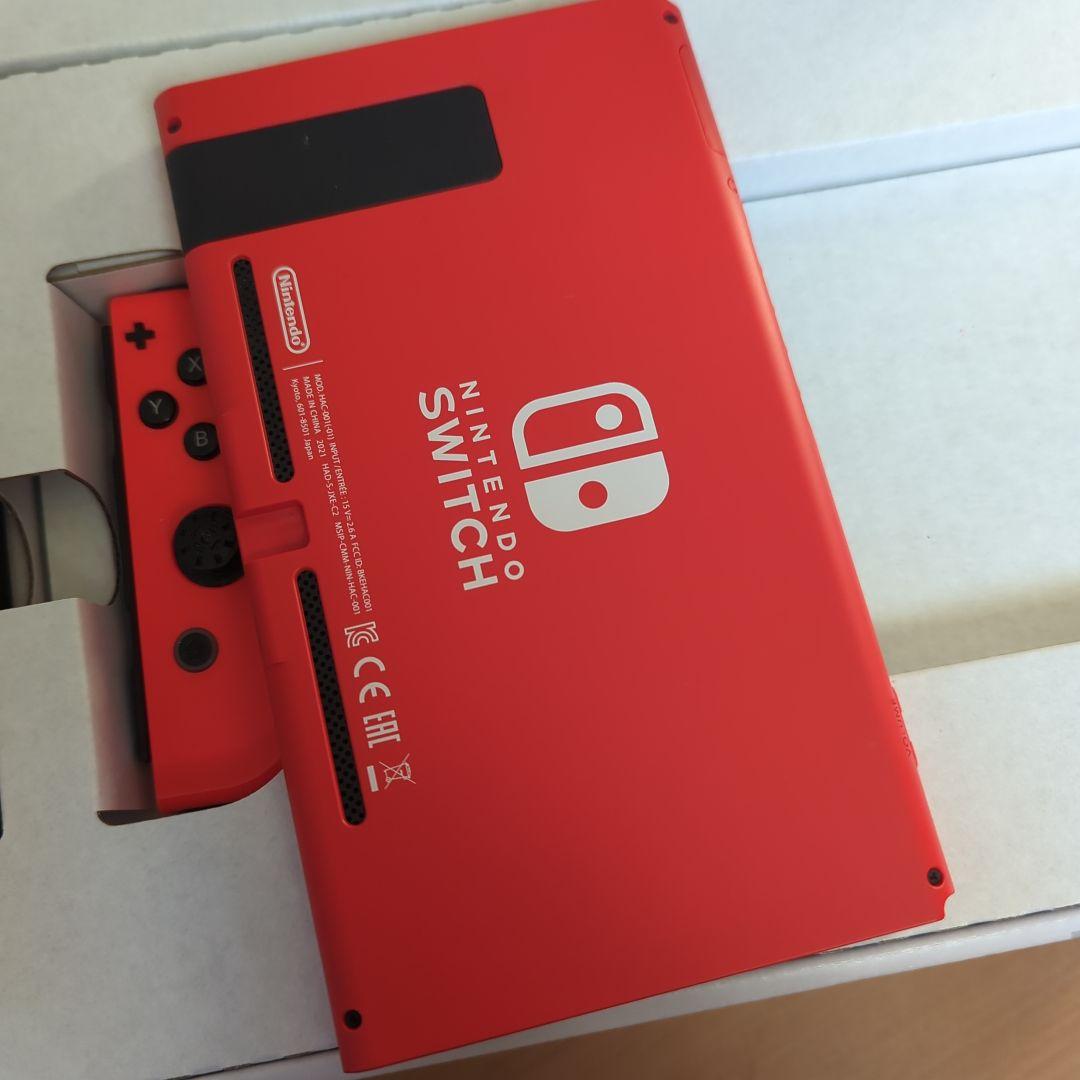 Nintendo Switch マリオレッド×ブルー セット　ジャンク