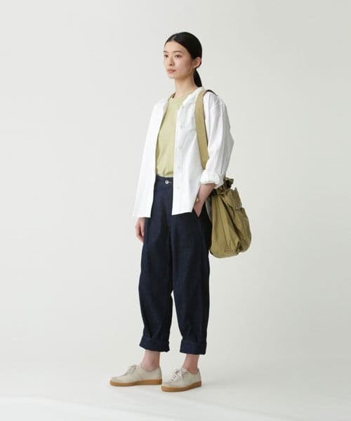 MHL. CANTON LIGHT DENIM 27 ブラック レディース