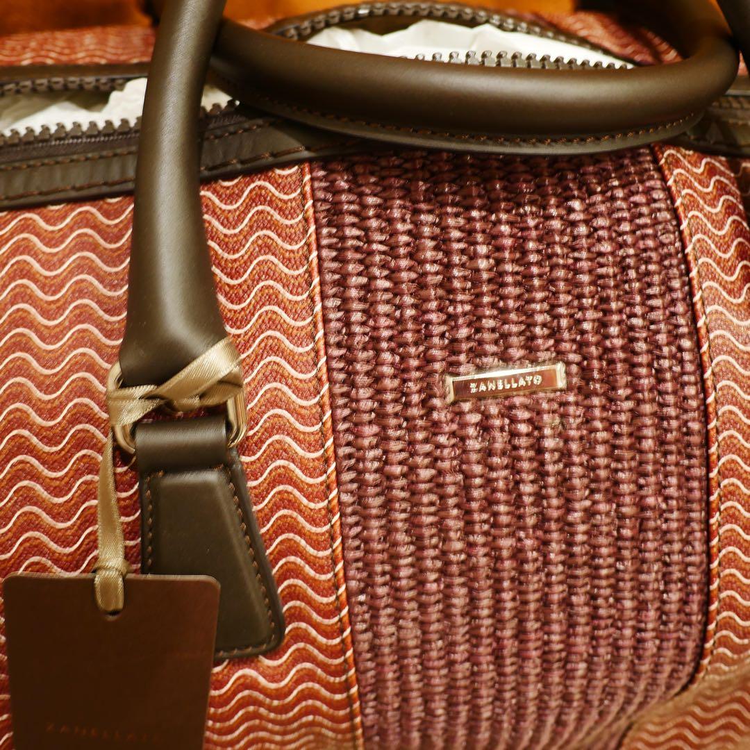 定価10万円以上zanellatoボストンバッグalbarella m+