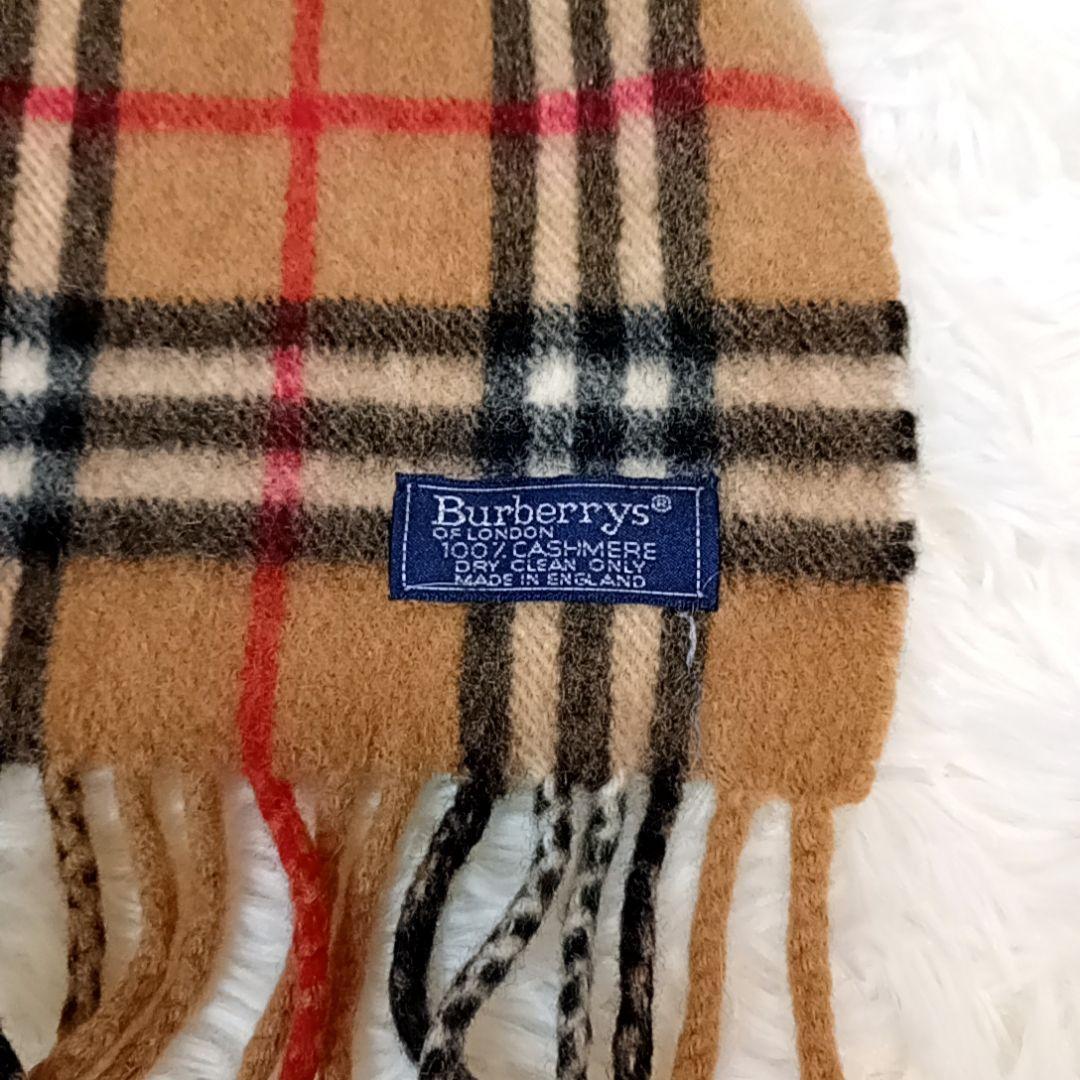 よっちゃん様　Burberrys' マフラー カシミヤ100% イングランド製