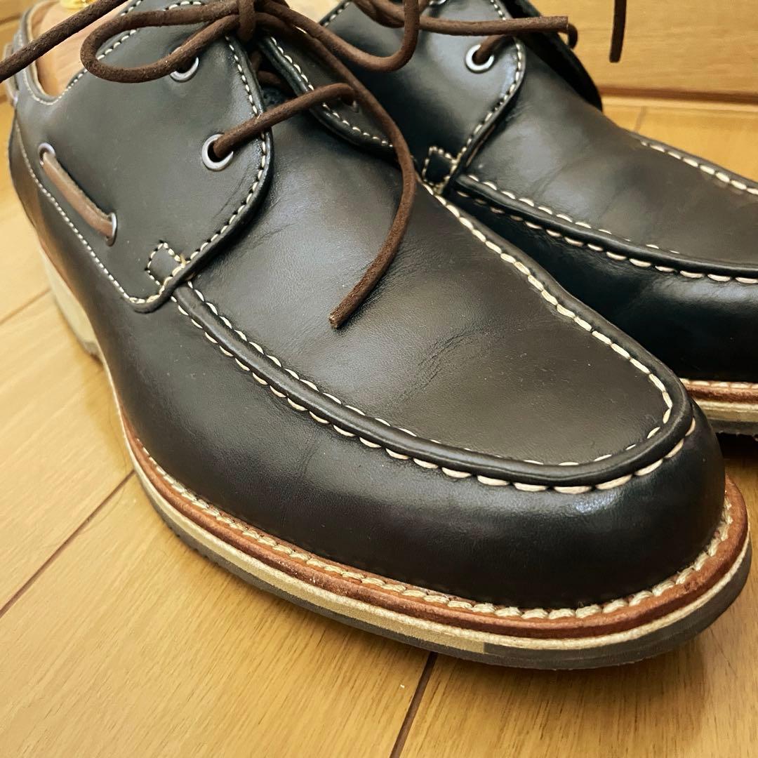 超美品 リーガル W352AG デッキシューズ 革靴　　モカシン 天然皮革