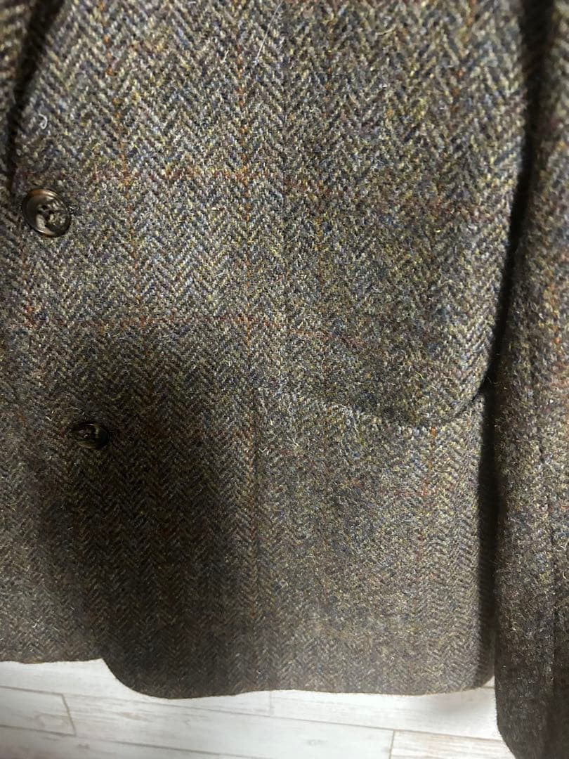 Harris Tweed ヘリンボーンジャケット サイズ4