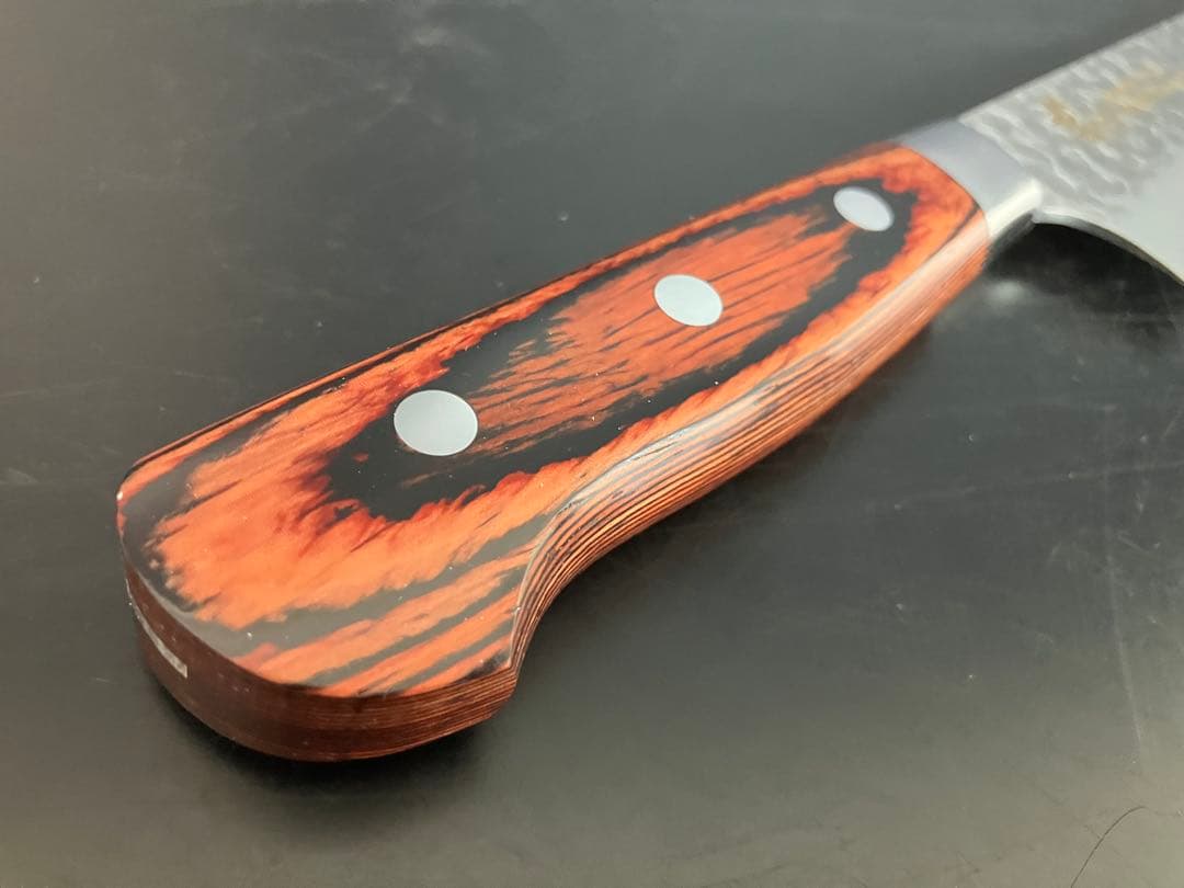 最高級 堺孝行 33層槌目ダマスカス 牛刀 180mm VG10 日本製 新品
