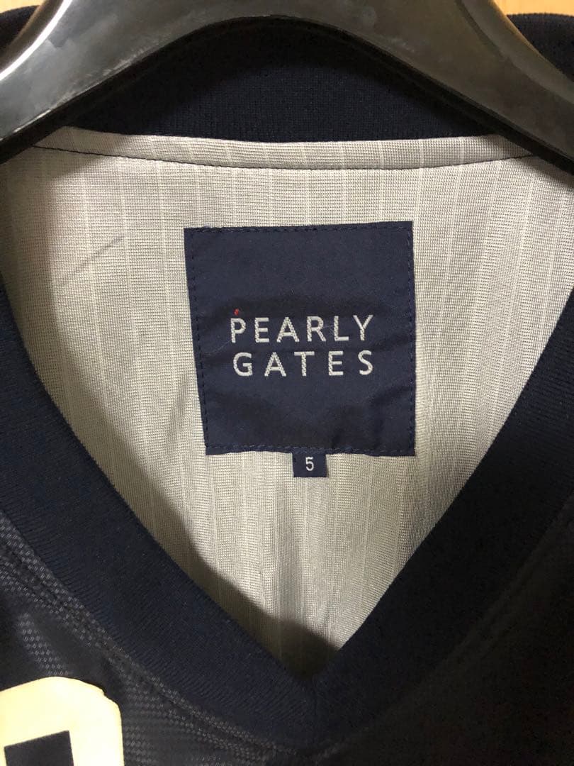 パーリーゲイツ　PEARLY GATES　スニード　ネイビーゴルフウェア 5