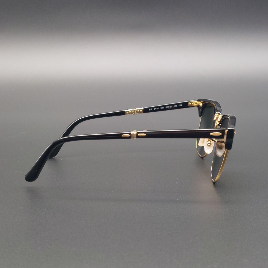 【極美品】Ray-Ban　レイバン　サングラス ブラック/ゴールド　大人気モデル