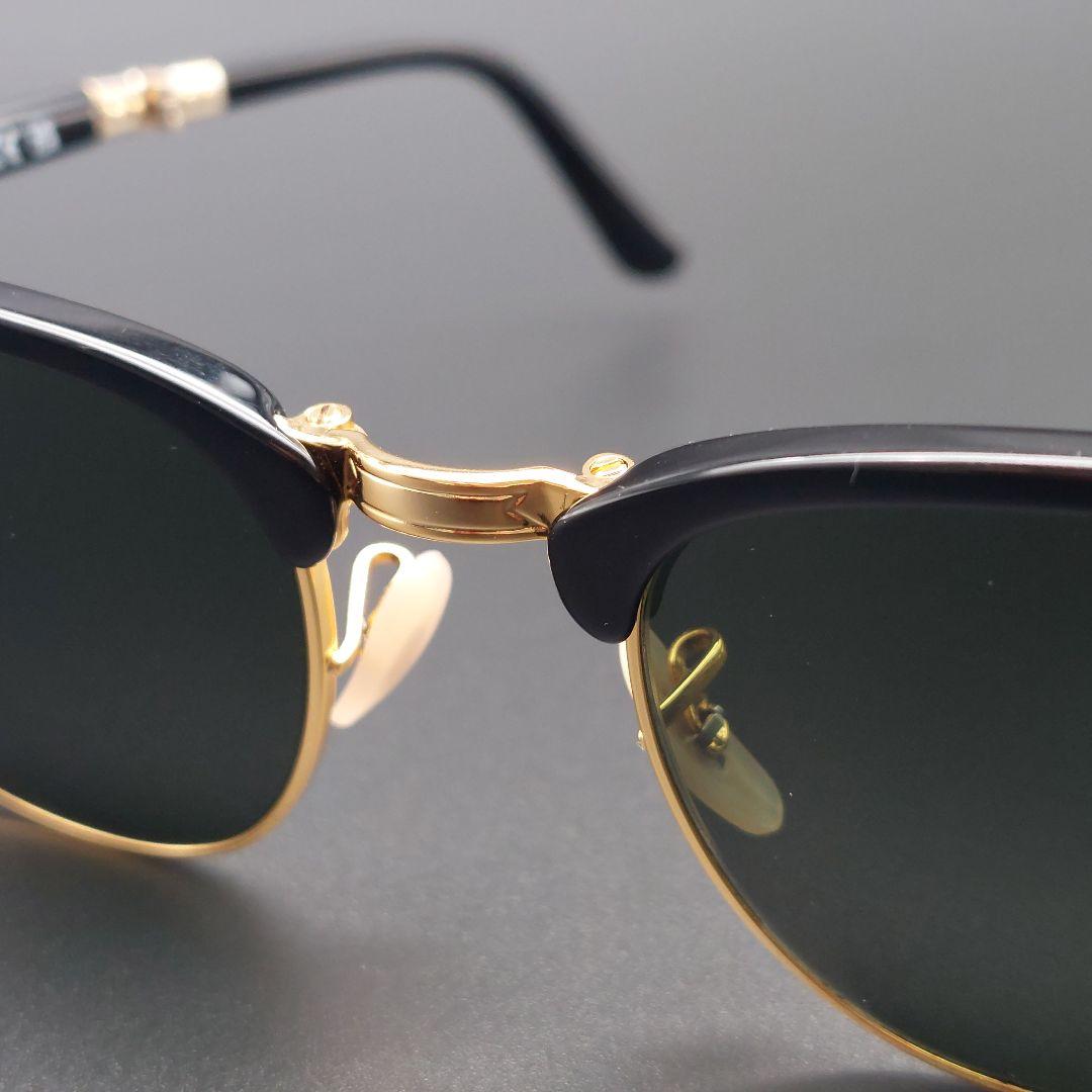 【極美品】Ray-Ban　レイバン　サングラス ブラック/ゴールド　大人気モデル