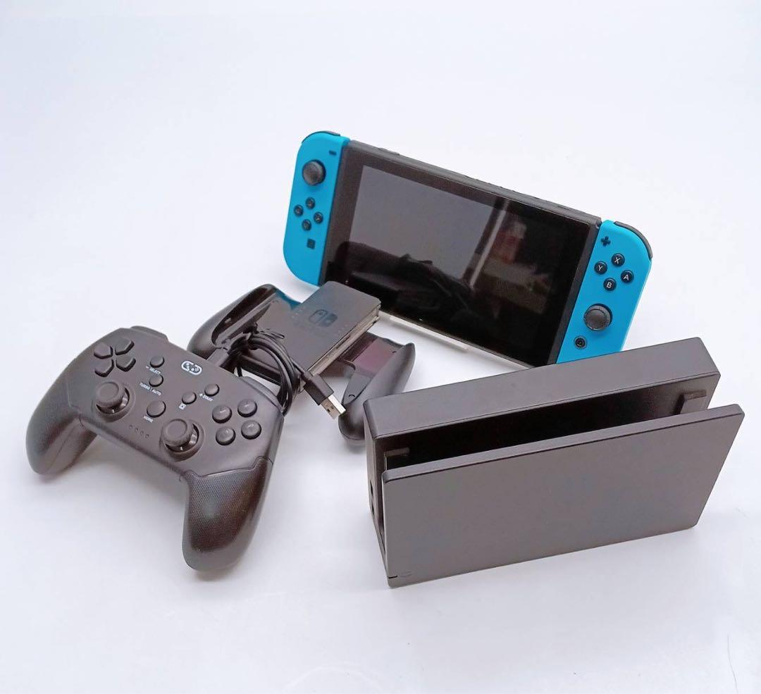 任天堂Switch本体ブルーブルー