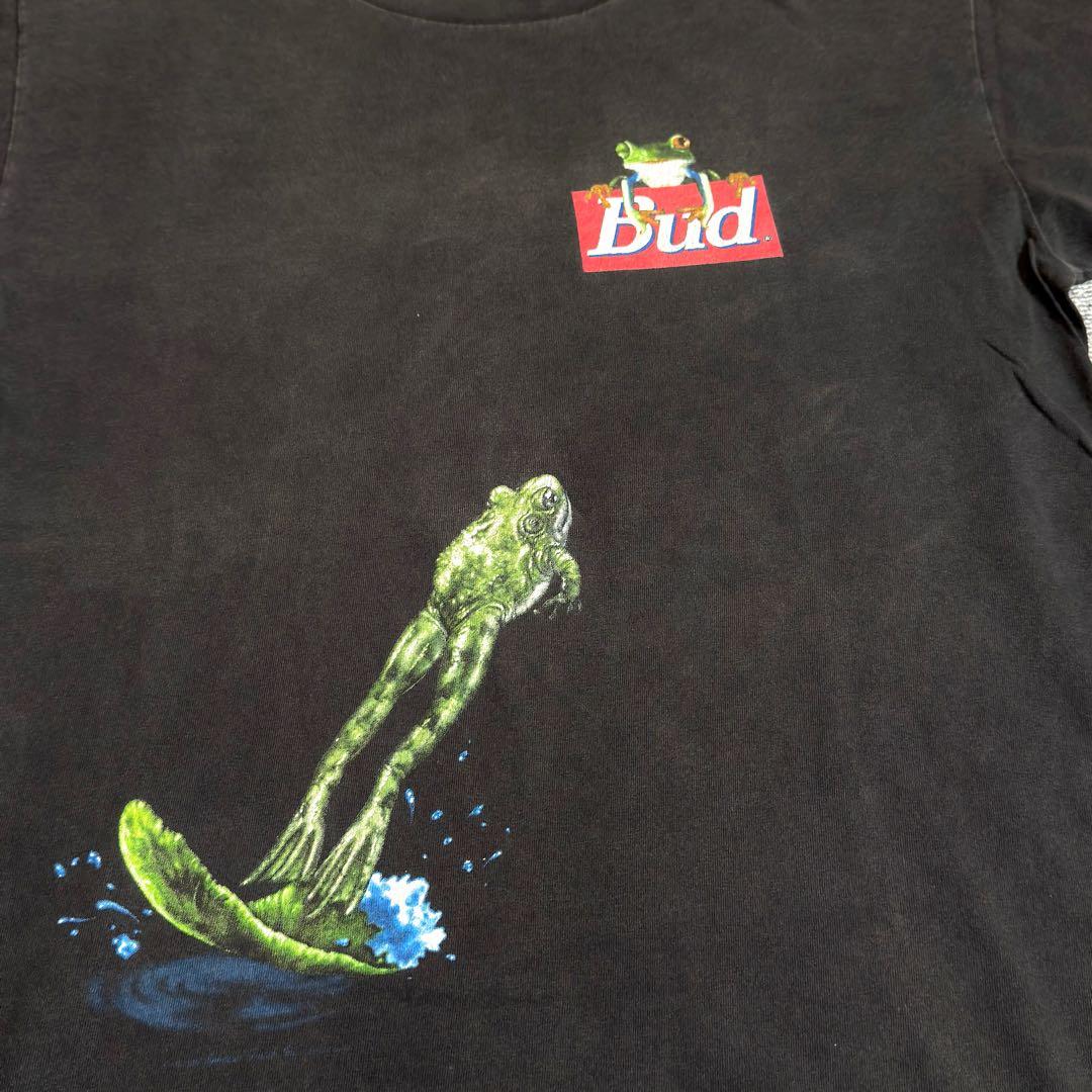 バドワイザー JUMPING FROG TOUCH OF GOLD Tシャツ
