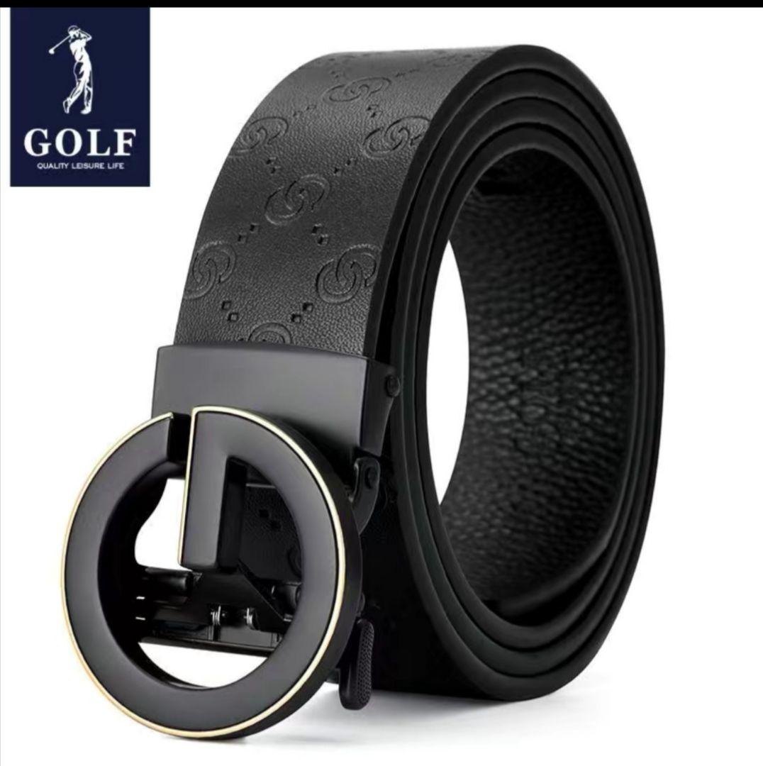 GOLF ゴルフ 牛革ベルト男女兼用