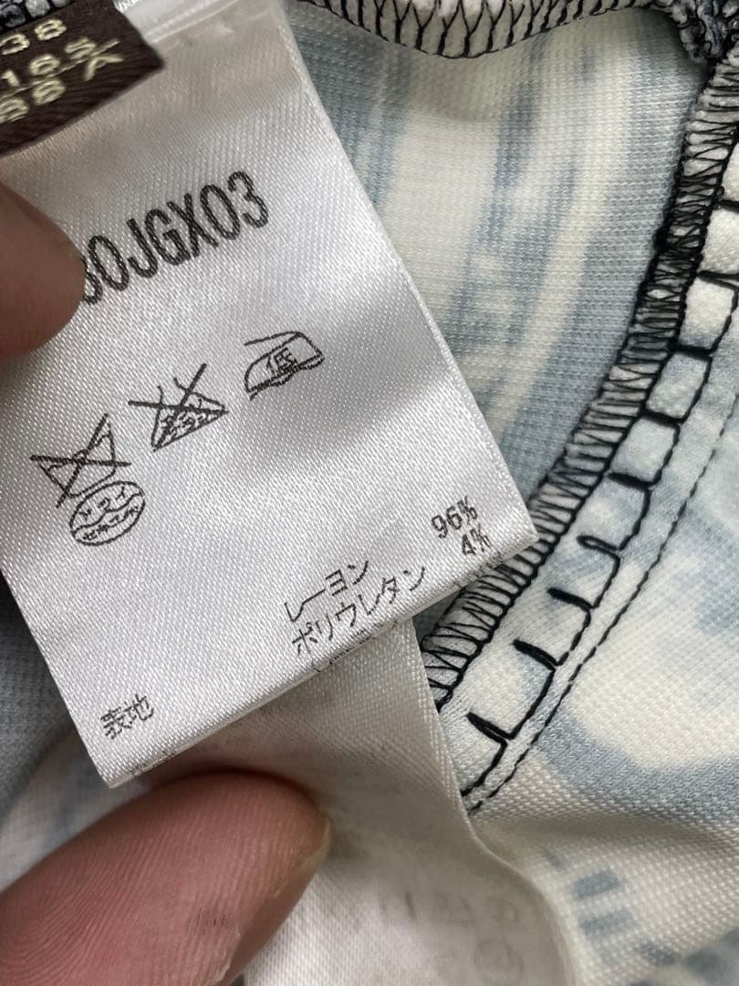 美品　roberto cavalli 総柄　ヒョウ柄 長袖ワンピース　イタリア製