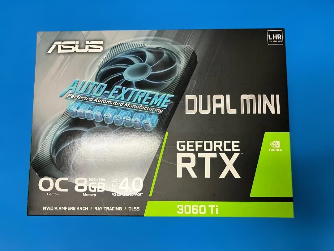 グラフィックボード・グラボ・ビデオカード DUALGeForce RTX3060Ti V2 MINI OC Edition