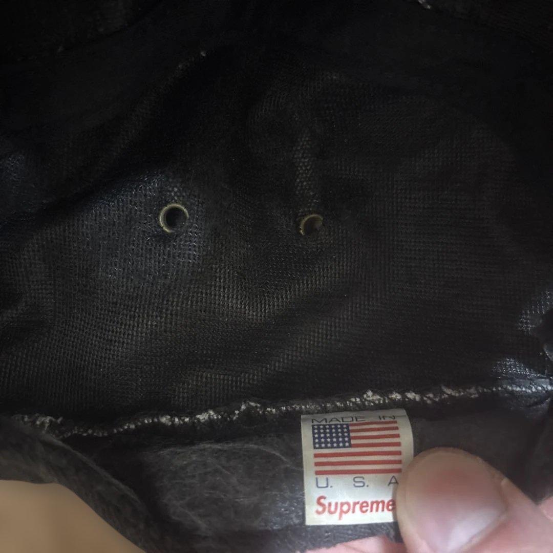 美品Supreme ダークグレー デニムキャップ