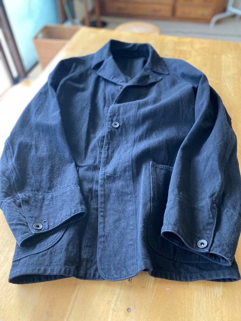 COMOLI グレー カバーオール