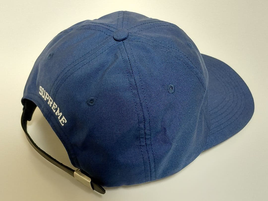 美品　Supreme　Cordura　S Logo　6-Panel　\"Navy\"