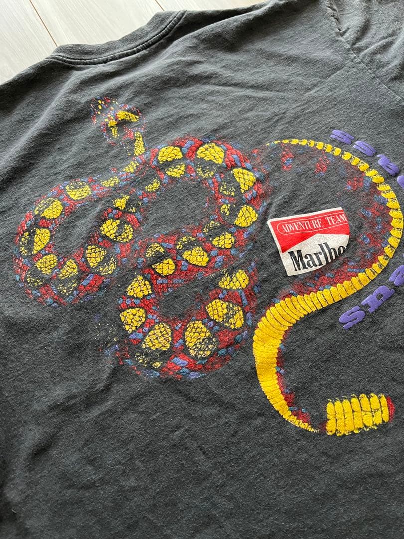 Marlboro スネークパス Tシャツ マルボロ ヘビ Tee USA製 XL