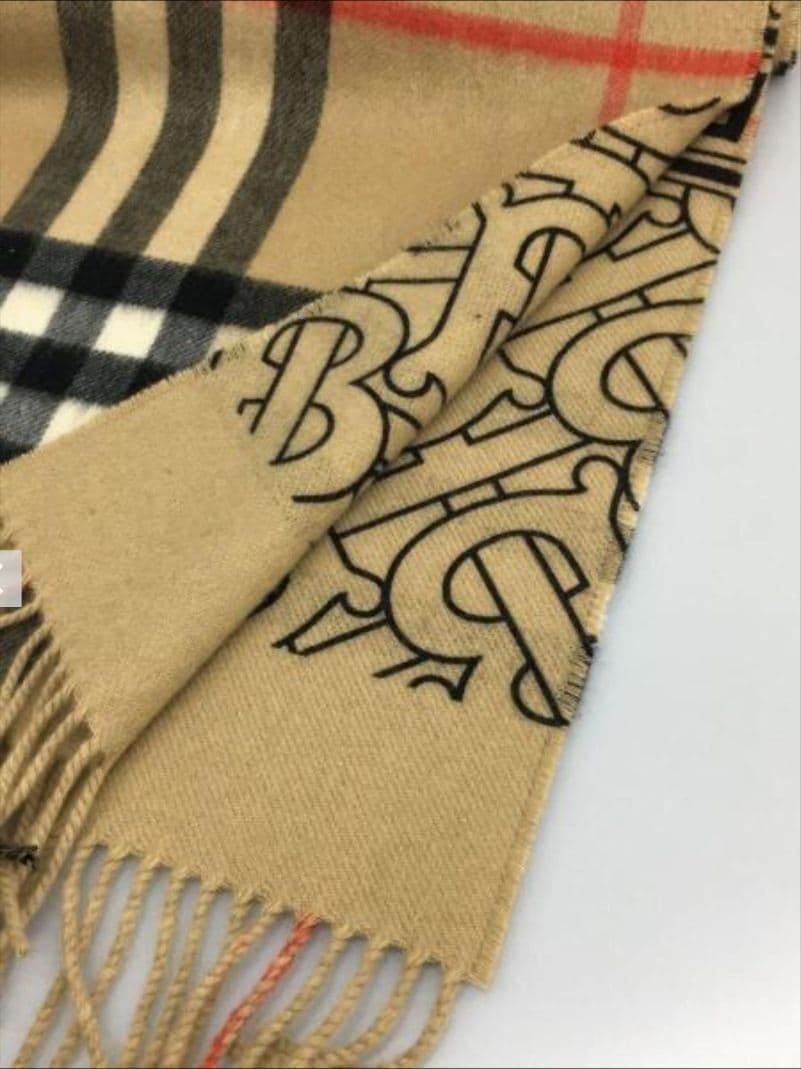 本日限定【BURBERRY】GIANT CHECK CASHMERE マフラー